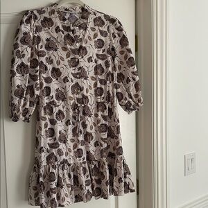 Rebecca Minkoff Black and White Floral Blouse